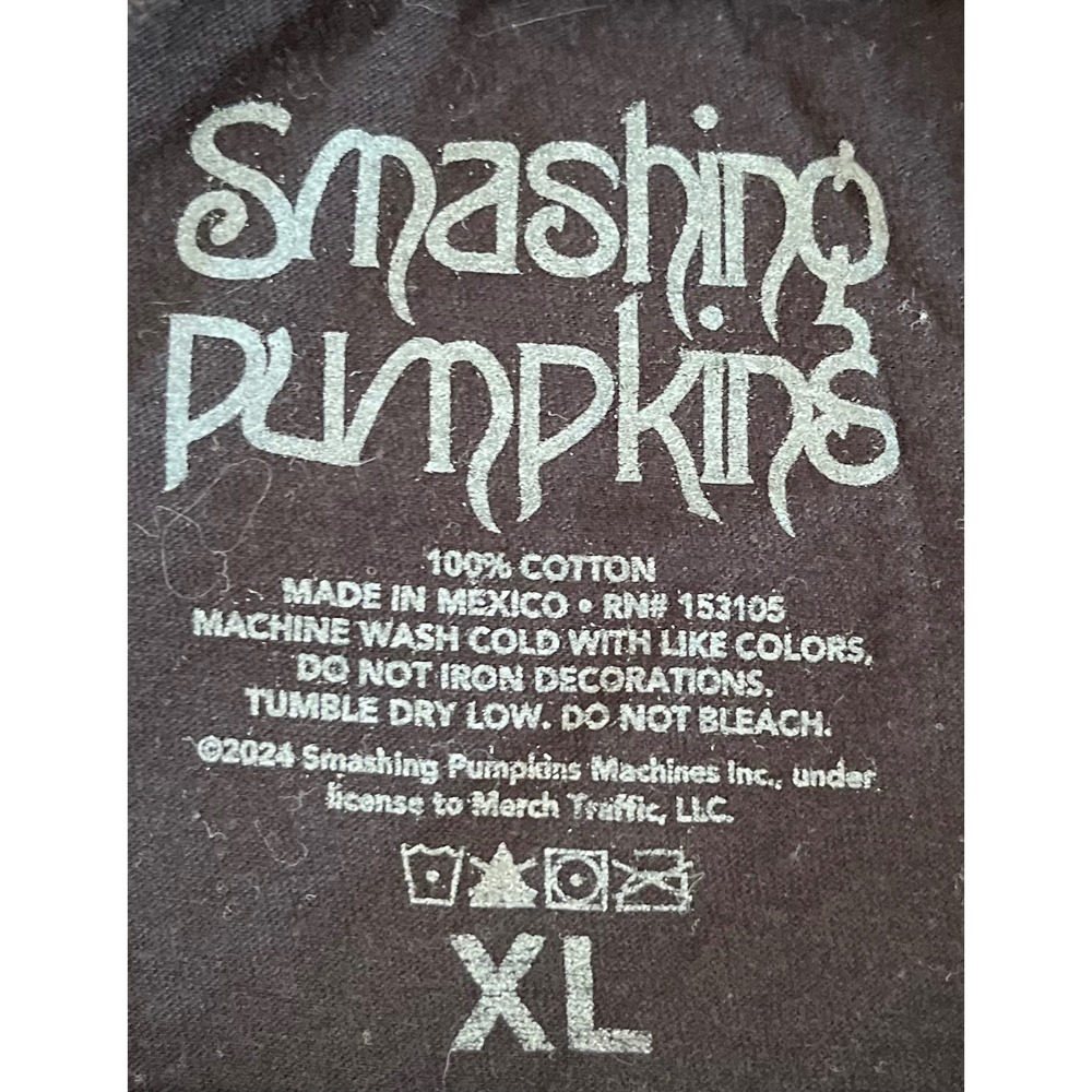 Smashing Pumpkins Tonight Tonight Mellon Collie Graphic Tee Shirt Black XL - Picture 3 of 6